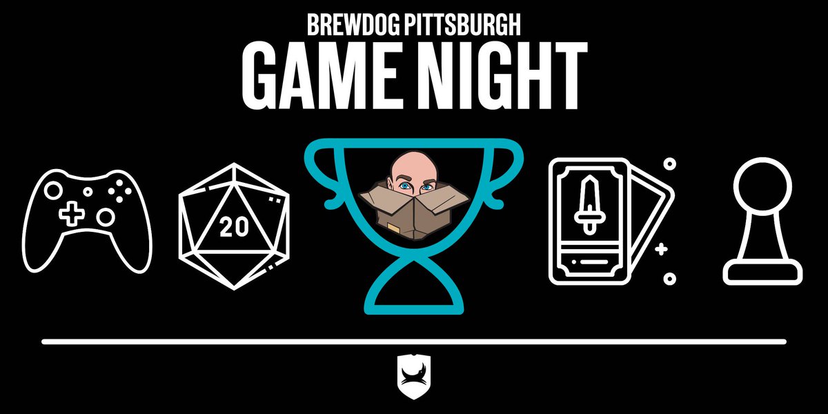 BrewdogPitt's tweet photo. Tonight we've got our first game night featuring @jackboxgames !  Join us at 7pm to play a variety of games on our TV! It's free to play and all you need is your phone. Plus, anyone playing will get 10% off their bill! https://t.co/ky5GbfGIS9