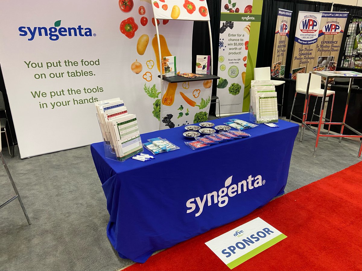 syngentacanada's tweet photo. We hope you are enjoying all that #OFVC2022 has to offer! Don't miss out on your chance to visit with one of our reps at booth # 515! @ofvc1 https://t.co/0GOwfI23ua