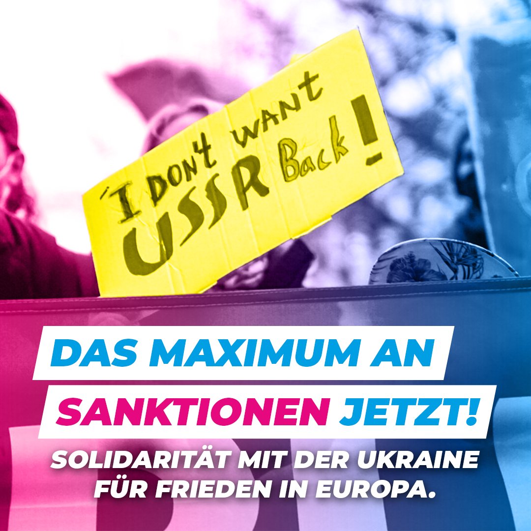 jungeliberale's tweet photo. #Russland hat sich entschieden, völlig unprovoziert und unbegründet einen Krieg gegen die #Ukraine zu führen und das Völkerrecht zu brechen. Das verurteilen wir auf das Schärfste. Es ist Aufgabe der Bundesregierung und der EU, seinen Großmachtsfantasien sofort ein Ende zu setzen. https://t.co/xDzl6mVGYB