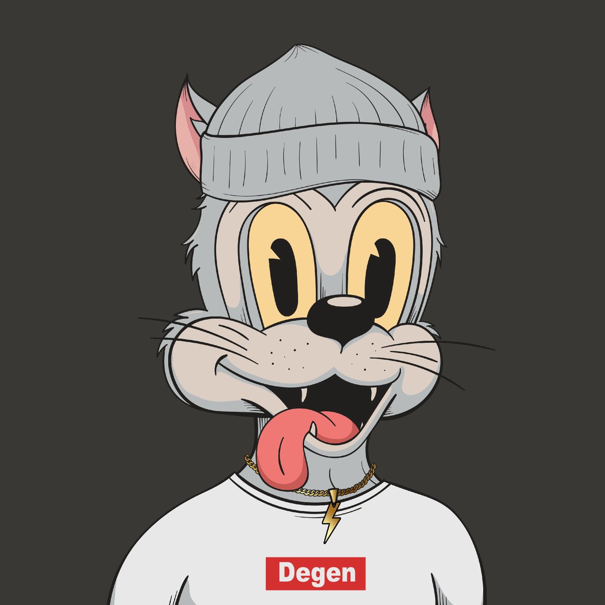 I want to thank everyone for the 6K followers. I always give back ❤️ Time for a Jay giveaway. A project that I think has a ton of opportunity <a href="/DegenToonz/">Degen Toonz</a>.

Like &amp; Repost, Say some shit in the comments so you ant a bot fucker.
I'll draw the winner in 48 hours.
TOONZ #1628 ❤️