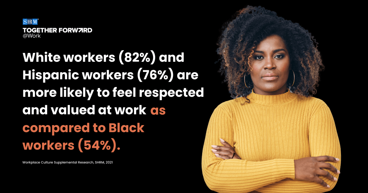 SHRM's tweet photo. Our #TogetherForwardAtWork initiative offers original research, tangible tools, and thought-provoking reports to help you construct equitable hiring practices and empathetic cultures, which is fundamental to truly inclusive workplaces. https://t.co/MTwuSRd1uT #SHRMResearch https://t.co/kOXqm2WiYn