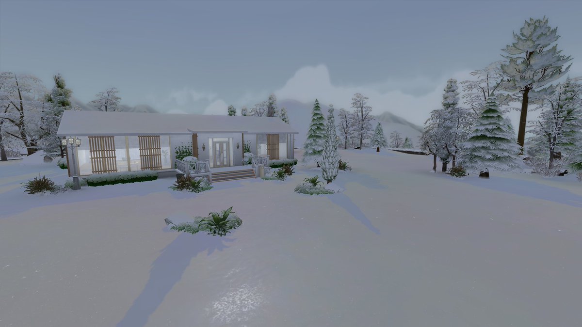 beckieebabee_x's tweet image. Snowy Cabin Escape. 

Wanted to do this for so long, &amp;amp; as it's winter still thought I best finish it. #SnowyCabin #TheSims4 #ShowUsYourBuilds