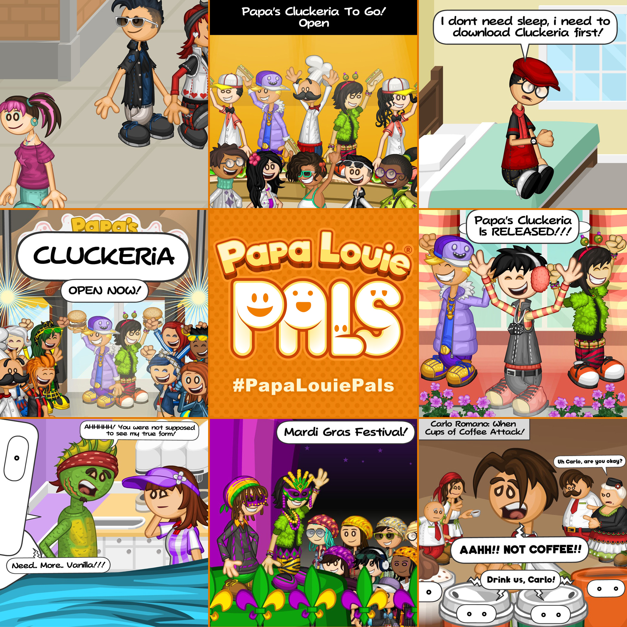 Papa Louie Pals: Lifestyle Update « Holiday « Flipline Studios Blog