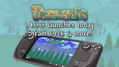テラリア に Steam Deck 向け最適化アップデート配信 開発機では1度の充電で3 5 5 5時間プレイ可能に Game Spark 国内 海外ゲーム情報サイト