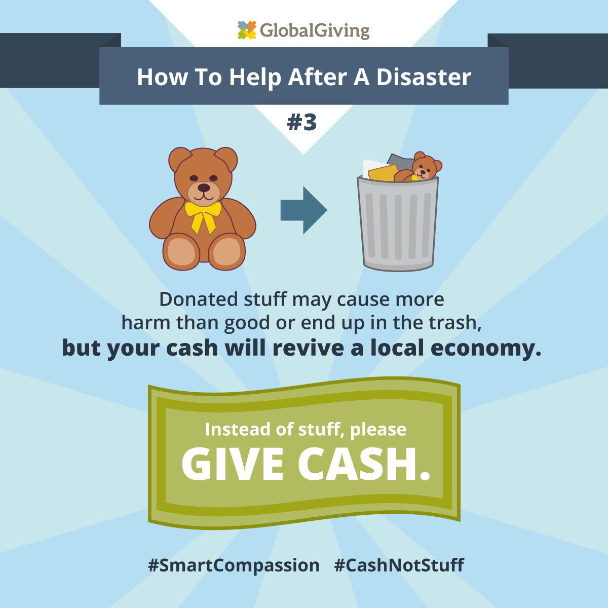 GlobalGiving's tweet photo. Whether it's for escalating conflict in #Ukraine or disastrous #landslides in #Brazil, we can all make meaningful contributions after disasters. Here is why cash donations to #LocalOrgs make the most sense: https://t.co/4hz1KUXFcs https://t.co/p1GBMiKmRv