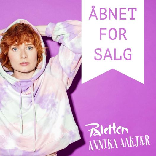 Annika Aakjær gæster <a href="/Palettendk/">Palettendk</a> 7. maj 22 og vi har netop sat en ekstra håndfuld billetter til salg til de hurtige - få din på paletten.dk/arrangement/an… #annika_aakjær #viborg #koncert #vierviborg #vibkat #viborg_folkeblad