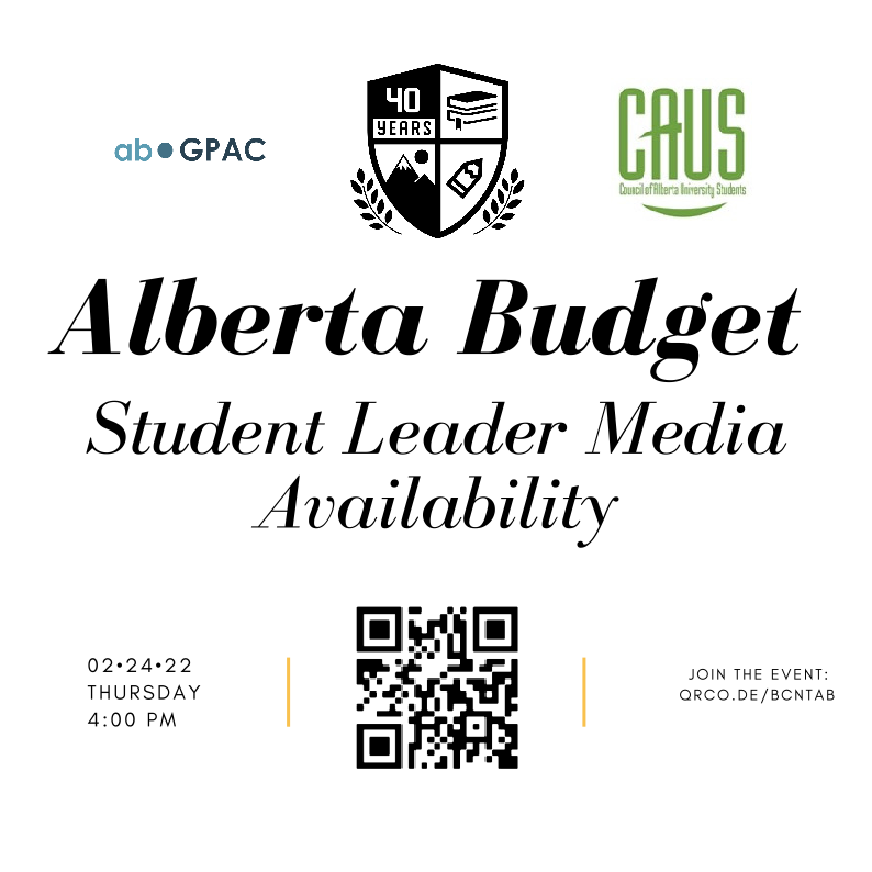 ab-GPAC will be meeting the press today at 4pm to discuss budget 2022