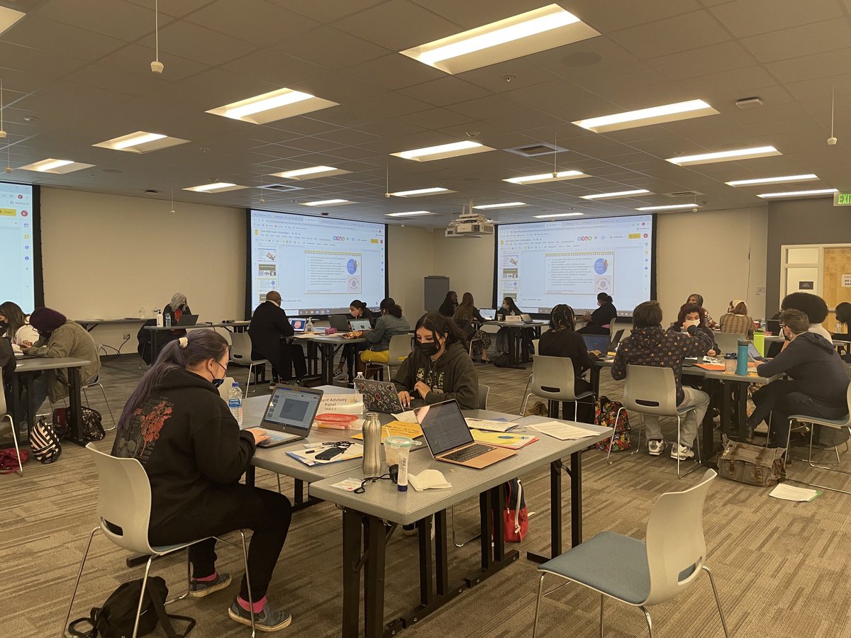 A group of OVHS and ⁦<a href="/GVHS_Yucaipa/">GreenValleyHigh_Yucaipa</a>⁩ students are participating in the third day of the ⁦<a href="/SBCountySchools/">San Bernardino County Superintendent of Schools</a>⁩ Student Advisory Panel today! Thank you for representing the voices of ⁦#YCJUSD students! #YCJUSDALLIN