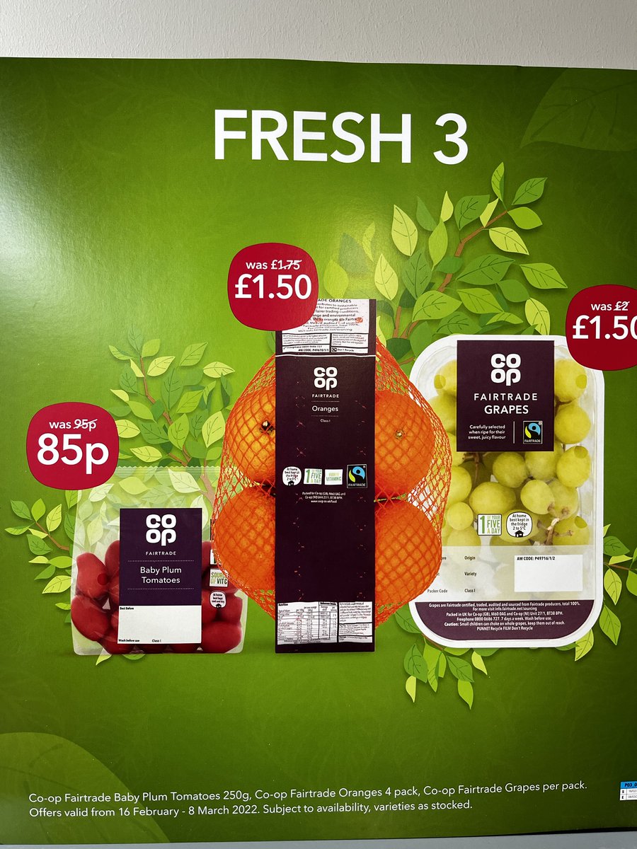 peterCardiffW's tweet photo. Coop Pontcanna Street, Cardiff will be raffling a basket of Fairtrade products: wine, bananas, oranges, grapes, tomatoes, chocolate, tea, coffee (as available)

Draw will be at 8pm Friday 25 February 2020

#itswhatwedo 
@coopuk @fairtradeuk @fairtradewales @fair_trade_cardiff https://t.co/GkmRQcO7Fs