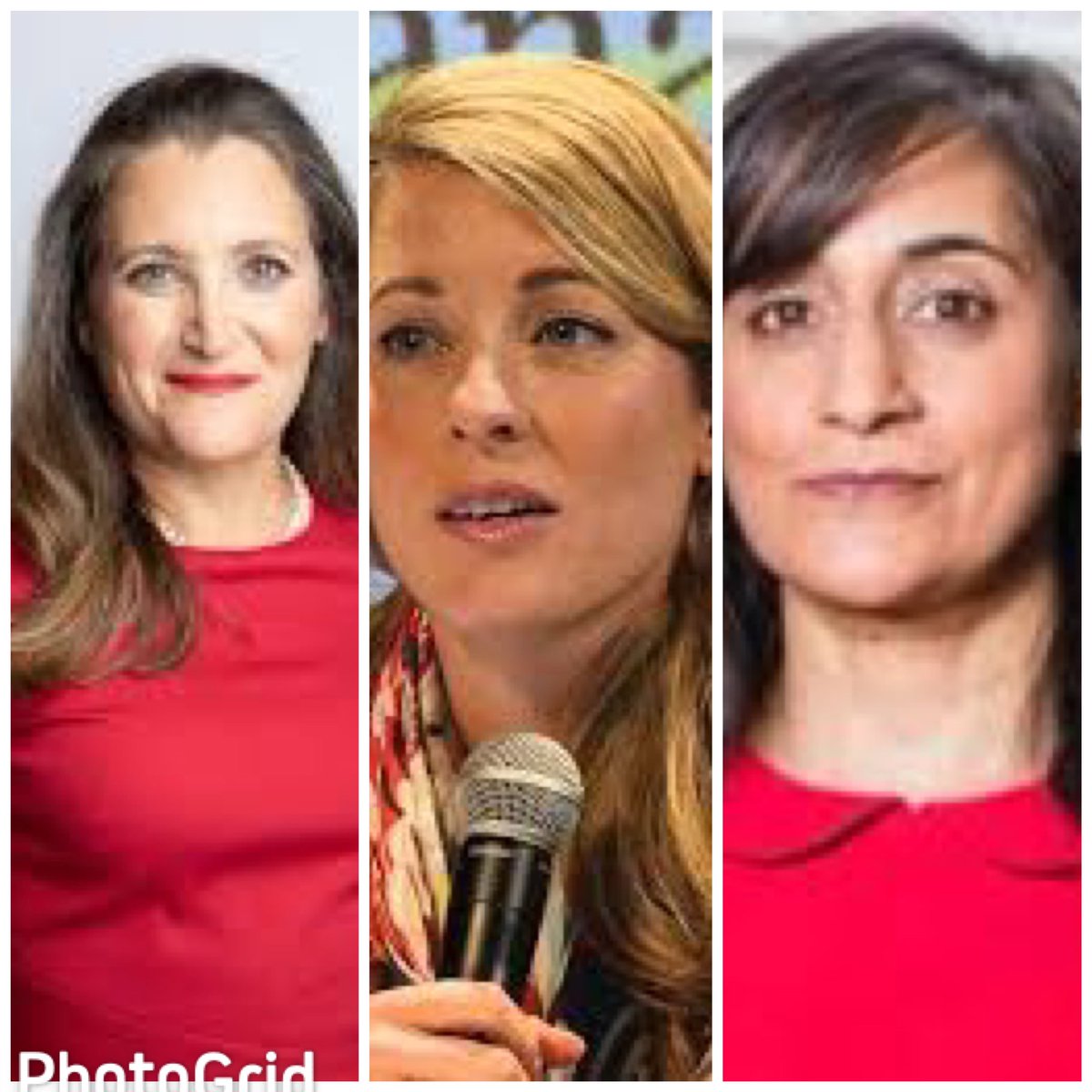 When I watch a press conference with <a href="/AnitaAnandMP/">Anita Anand</a> <a href="/cafreeland/">Chrystia Freeland</a> and <a href="/melaniejoly/">Mélanie Joly</a> I am inspired, reassured, &amp; in awe of their strength &amp; leadership. These women give me great hope in a time of great unease. Poised &amp; confident #womenleaders #LiftEachOtherUp as these 3 do! #cdnpoli