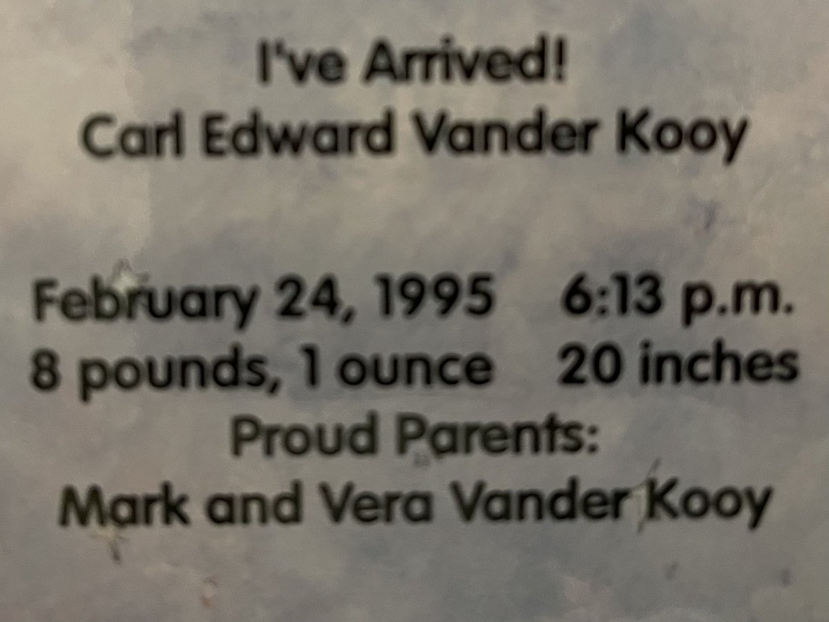 Happy 27th Birthday ⁦<a href="/__CVK__/">CVK</a>⁩ !!!!!
Much Love heading your way!