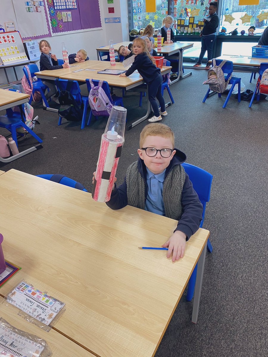 mrmcg123's tweet photo. Our lighthouse models are coming along nicely! 👍 😃 🌟 #TheLighthouseKeepersLunch #LighthouseModel @StPatricksPS15 https://t.co/h9mwITFGOs