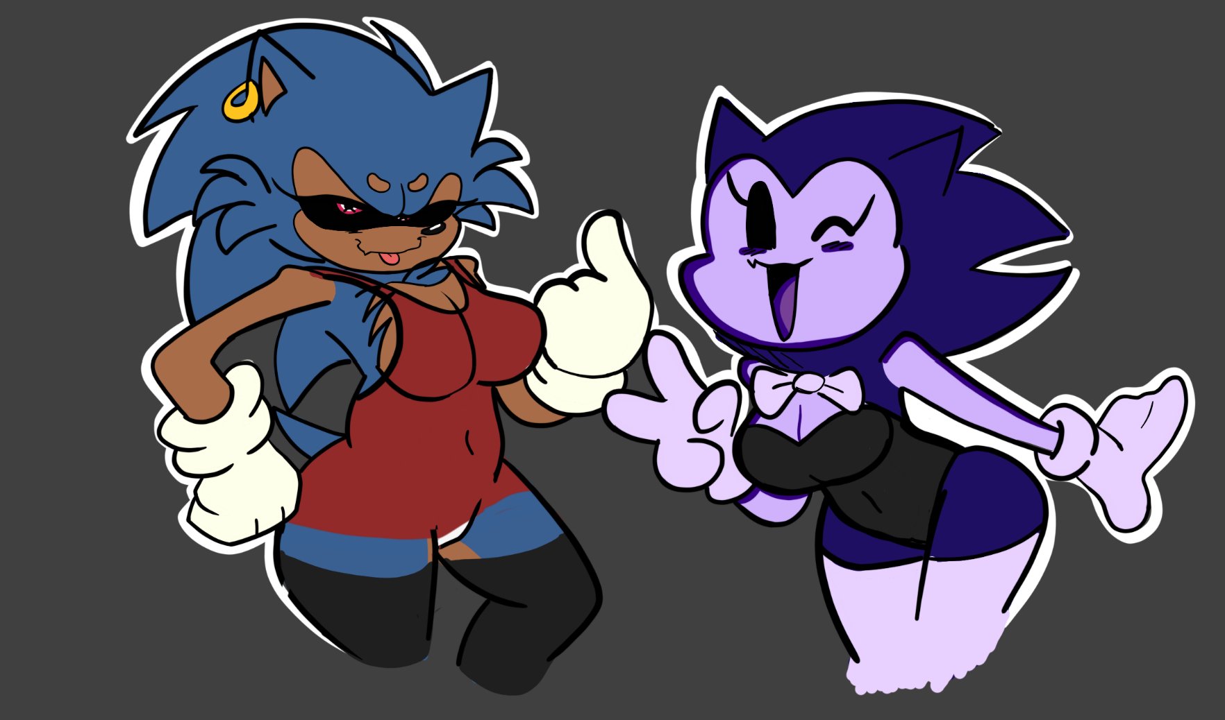 Majin Sonic by Forks0rSpoons on Newgrounds