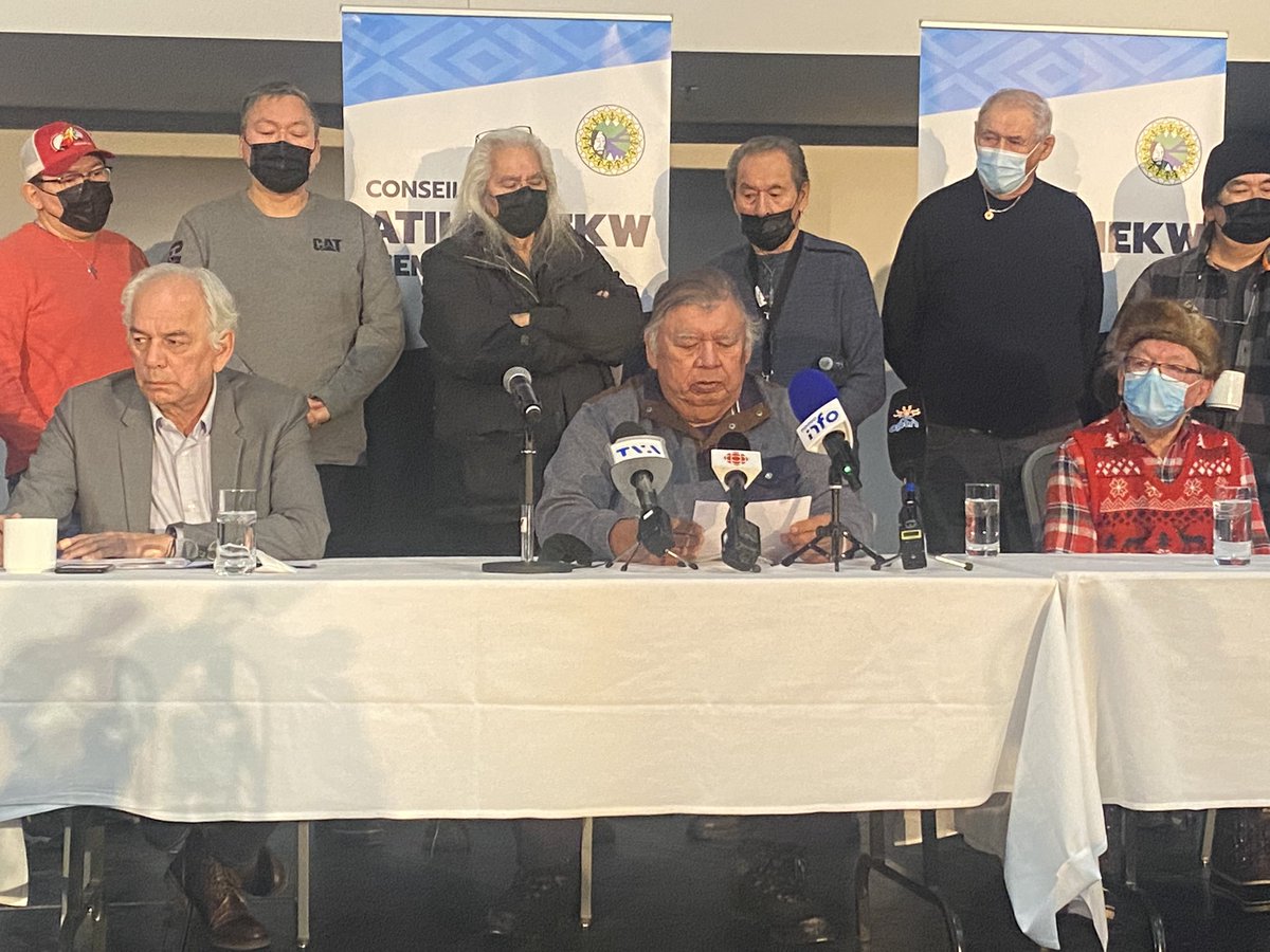 Le conseil des Atikamekws de Wemotaci met en demeure Québec de mettre place un véritable processus de consultation pour les activités forestières et de villegiature sur son territoire ancestral non-cédé. #rcma