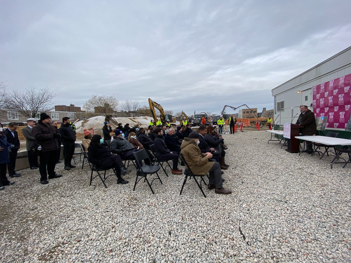 theNetworkNY's tweet image. Congratulations @HELPUSA on today&apos;s HELP ONE&apos;s building A and B groundbreakings. These future affordable and #supportivehousing residences will bring 255 affordable and supportive apartments — including 153 supportive — to East New York. #SupportiveHousingSavesLives #EndHomeless