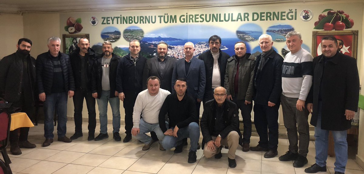 Pandemi sebebiyle çok sık görüşemediğimiz hemşehrilerimizle hasret giderdik. Dernek başkanımız Yaşar Güner ve tüm yönetim kurulu üyelerimize bu sıcak sohbetlerinden dolayı teşekkür ederim. Hemşehriler candır…😊 
<a href="/28Zeytinburnu/">Zeytinburnu Giresunlular Dernegi</a>