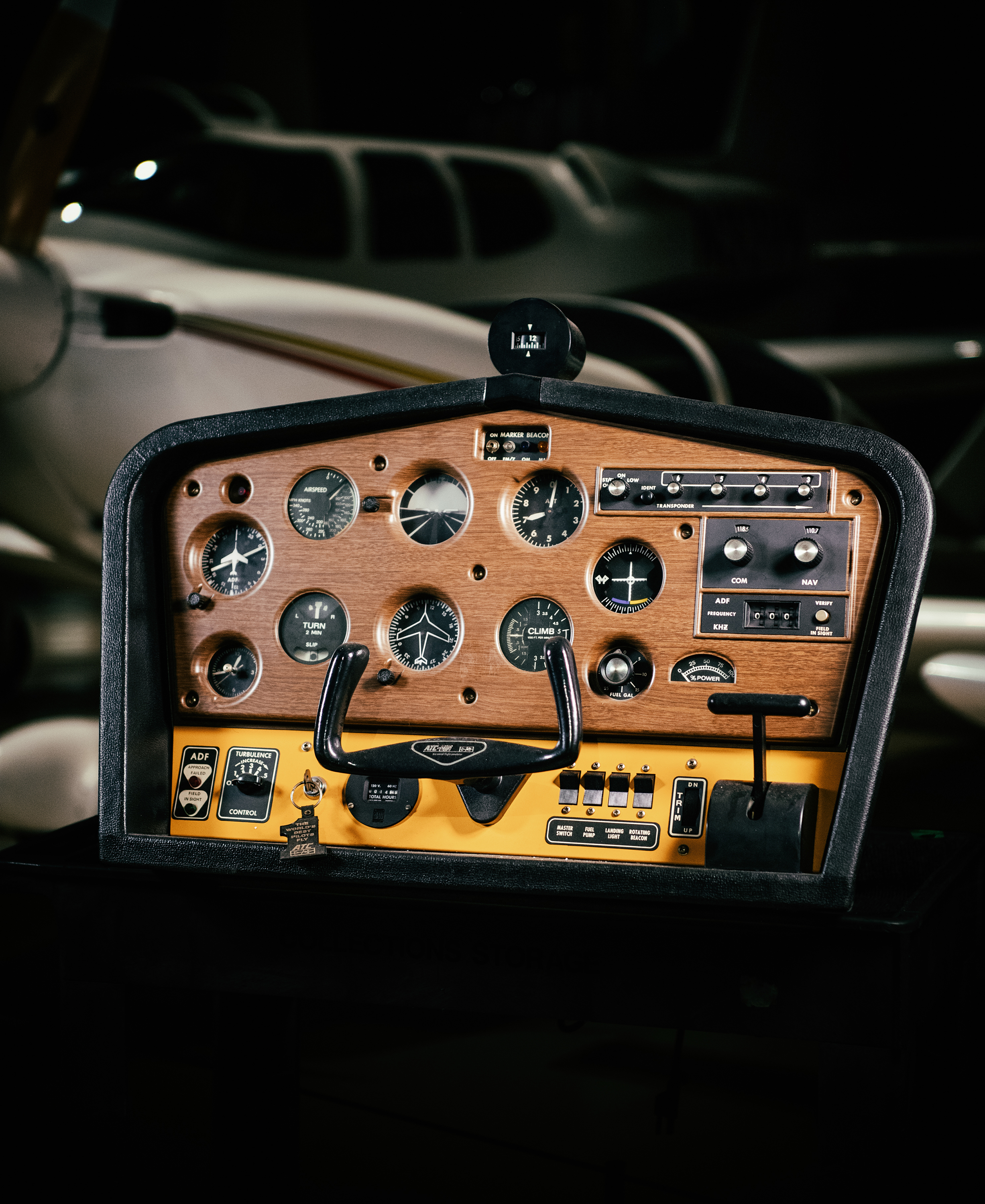 Rudder Pedals - Cessna 172 Flight Simulator Panel