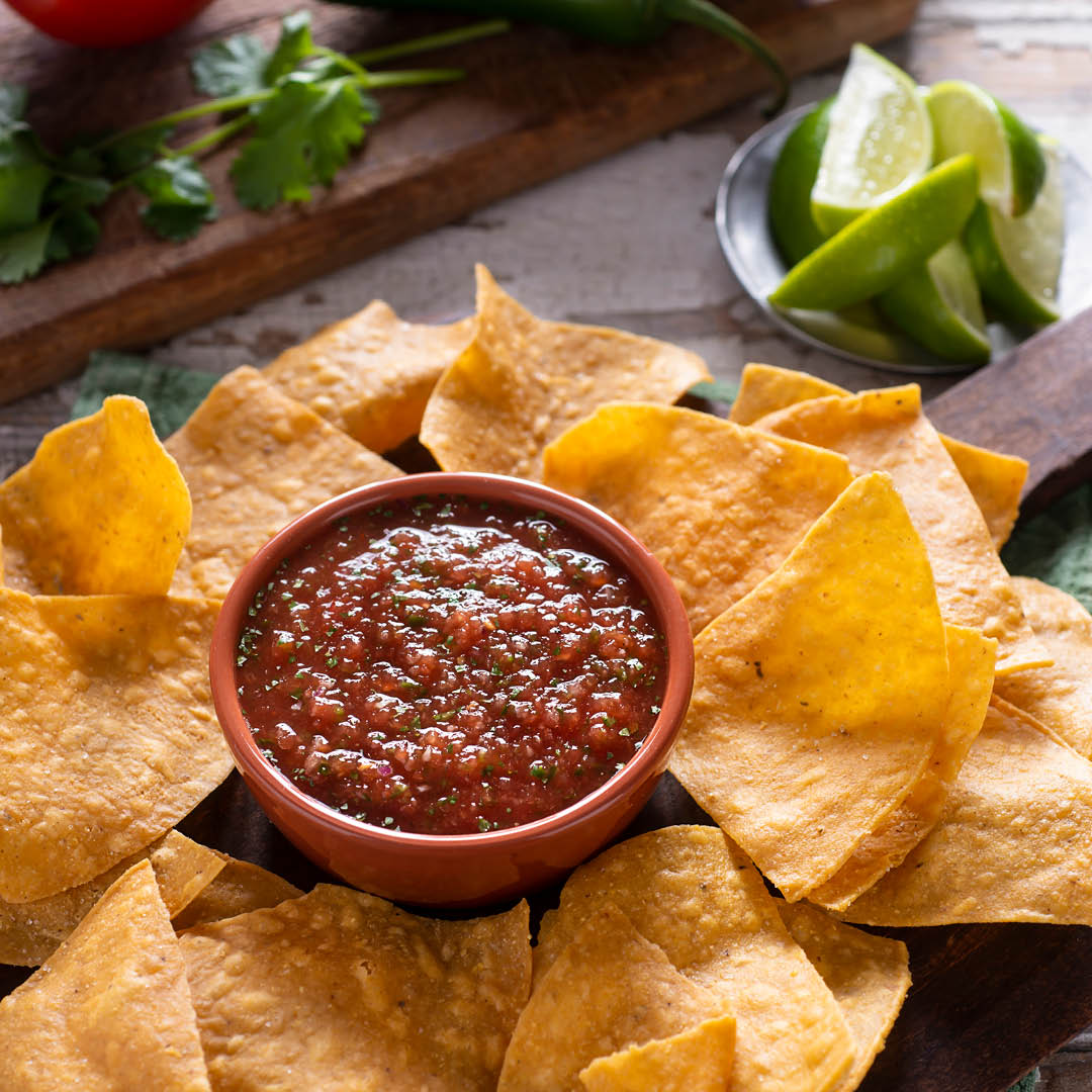 Happy National Tortilla Chip Day!

This indispensable snack food started as a way of repurposing misshapen tortillas. Today's tortilla chips include not just the traditional deep-fried option but healthier versions such as gluten-free and plant-based.