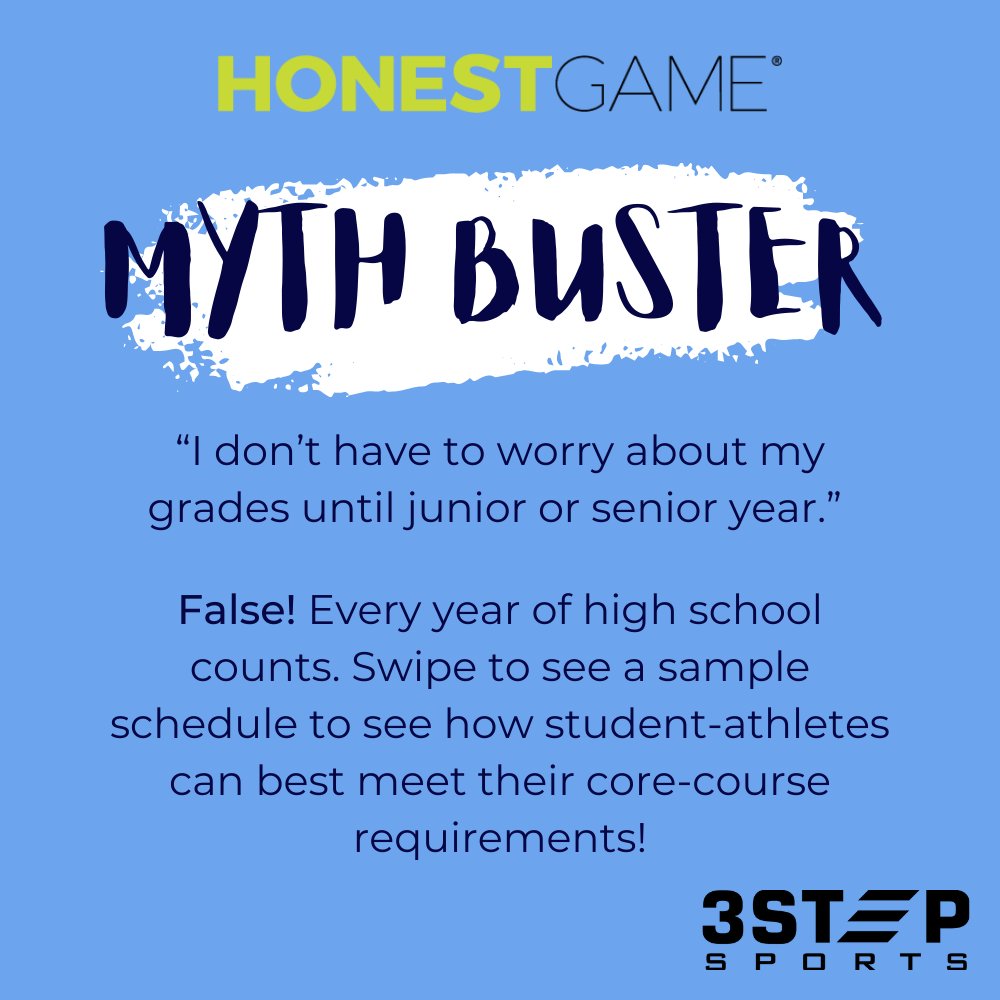 ECPBasketball16's tweet photo. Wondering how to plan your high school courses to meet the NCAA’s 16 core course requirement? Honest Game can help! Read more on the Honest Game blog ➡️ https://t.co/AtoAsoRRJy
#HonestGameCares #AcademicEligibility #NCAACoreCourse https://t.co/lxr0pC3cml