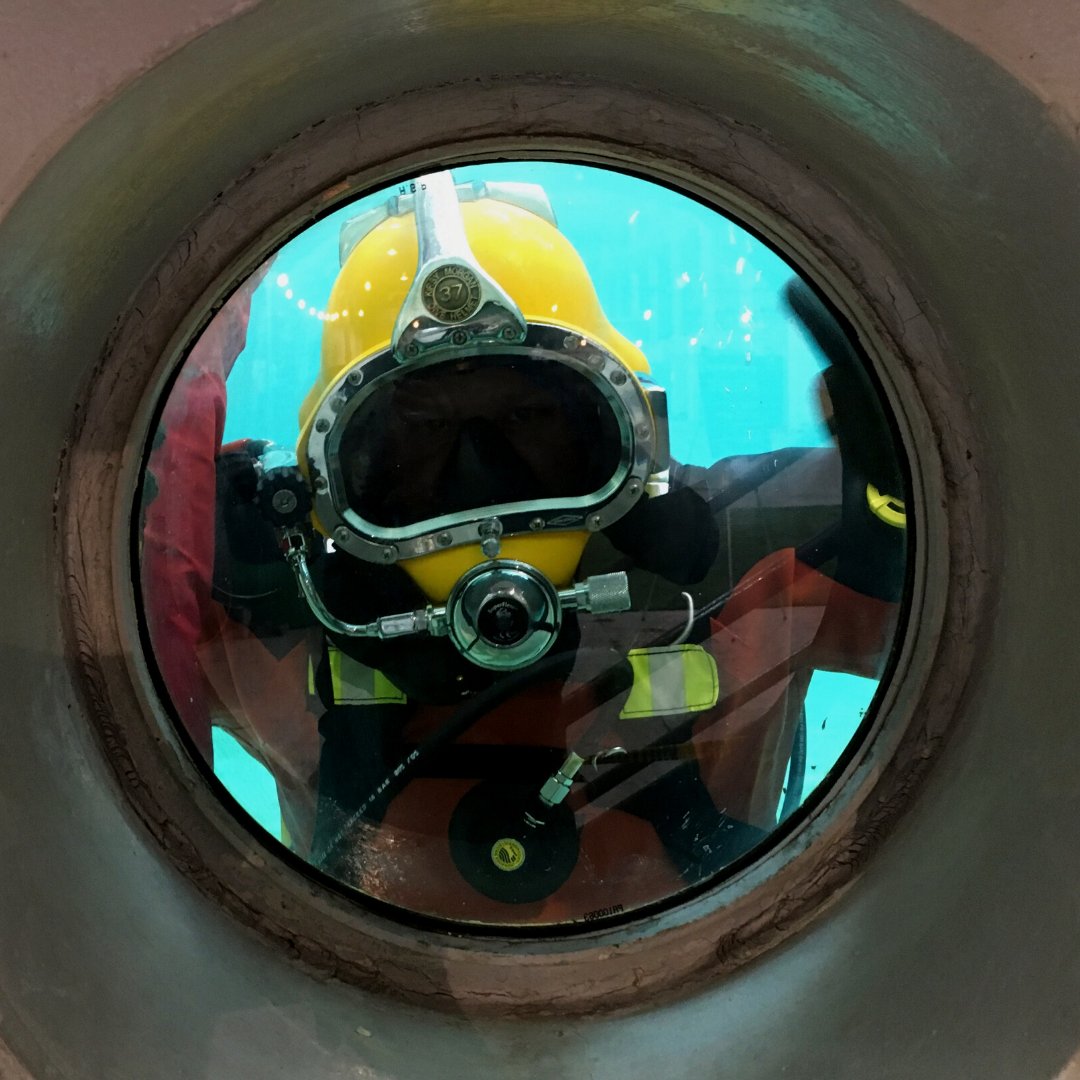 Gone Scuba Diving...🥽

Underwater testing at the #FATHOMWERXLab takes place in our
75,000 gallons fresh water training tank. 

#FATHOMWERXCommunity #Partnerships #Technology #Innovation #NAVSEA #DoD #FATHOMWERXLab