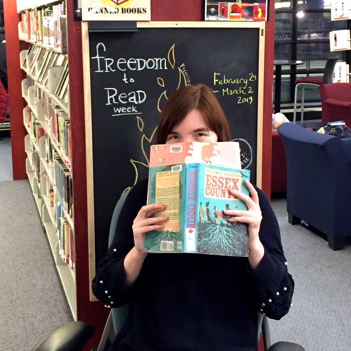 mississaugalib's tweet image. #TBT to #FreedomtoReadWeek 2019 and a healthy reminder to read what you want to read, even if it&apos;s something that people tell you you shouldn&apos;t.