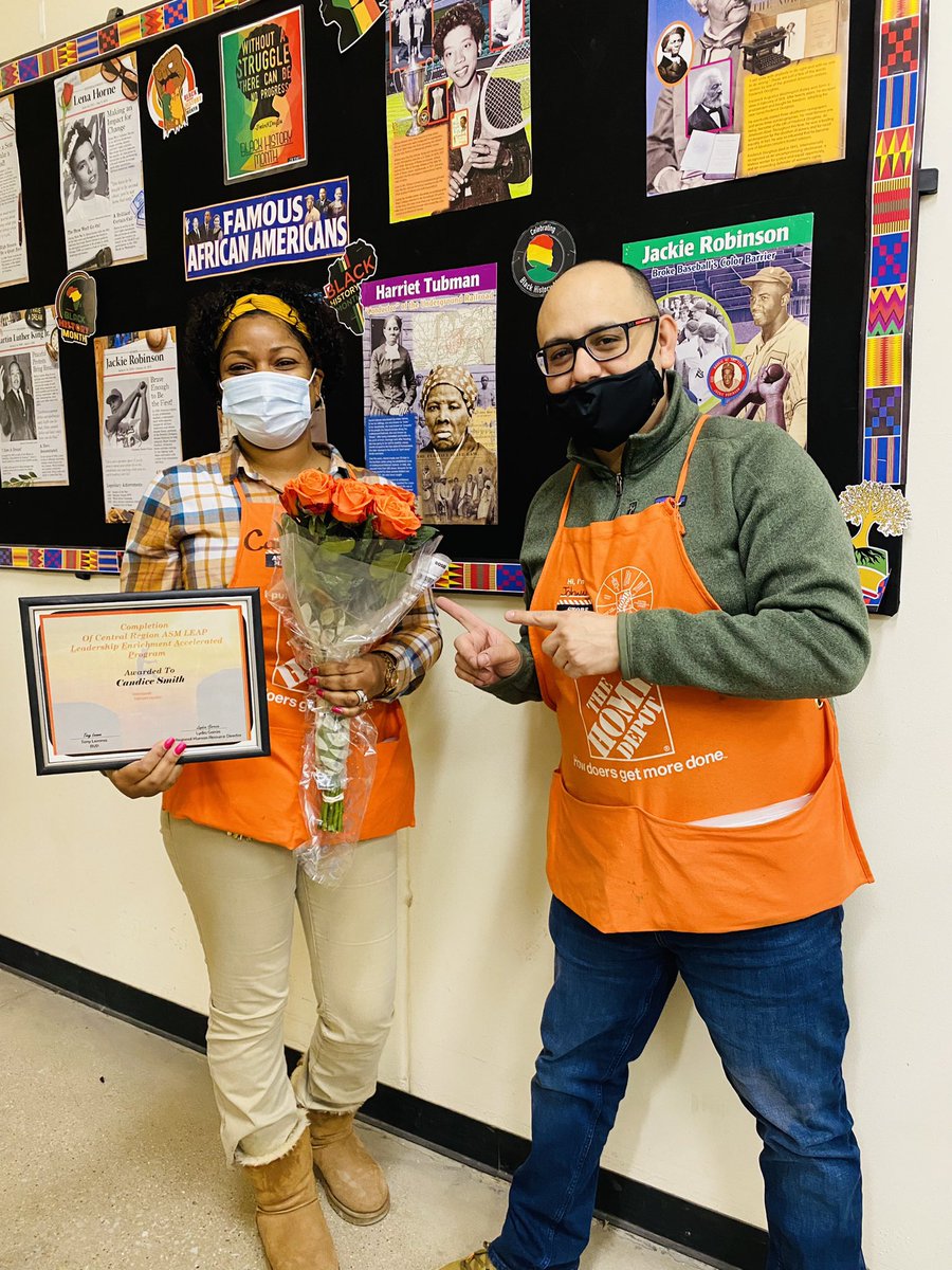 Wanted to take the time to congratulate ASM Candice on graduating from LEAP! I’m am extremely proud of your accomplishment and Can’t wait to see the great things you will accomplish!