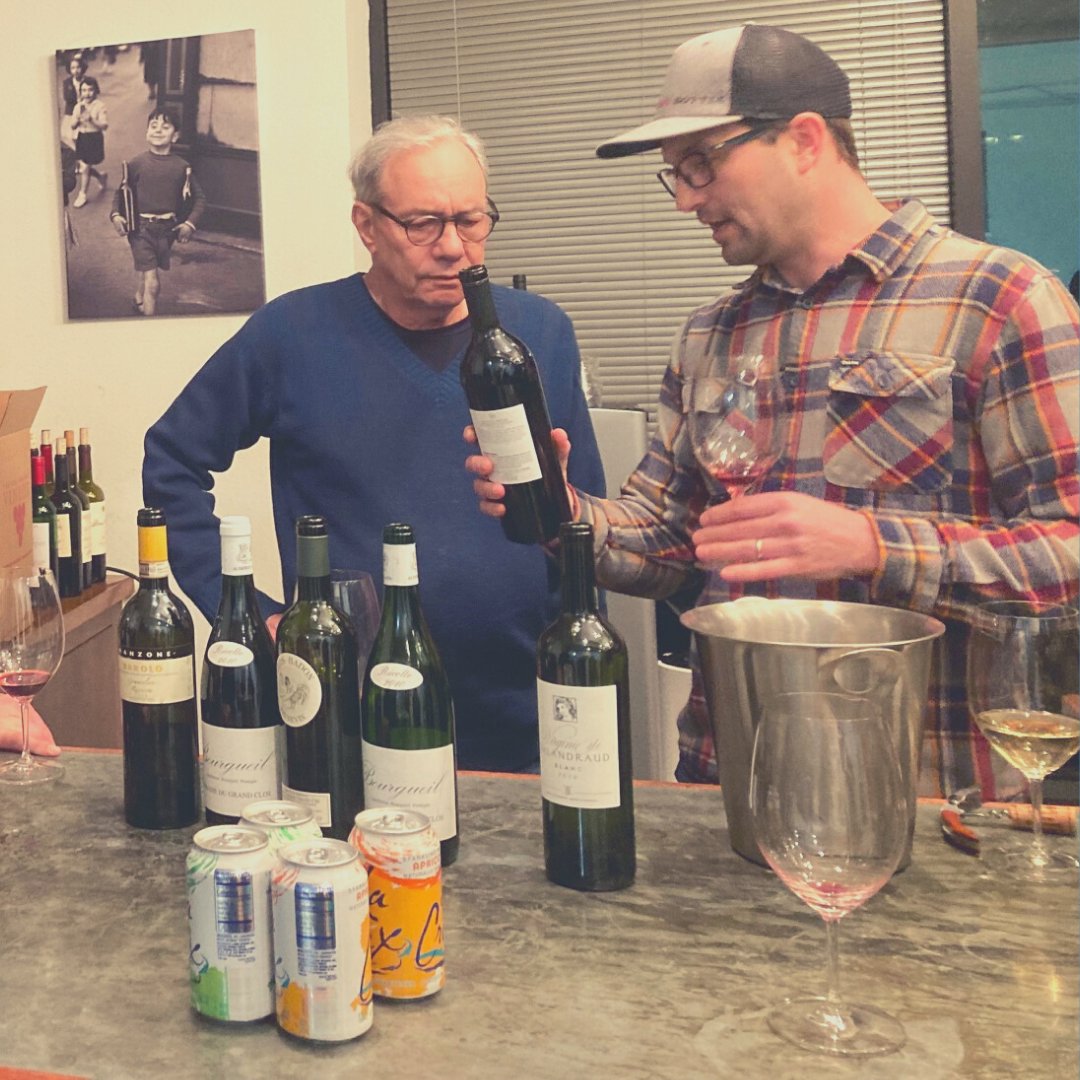 When #comedian <a href="/thelewisblack/">Lewis Black</a> is in Napa and wants to stop by to talk wine, you say YES! 🙌  🍷

If you're in #napa this weekend go check out his show at the @uptown_theatre_napa 🎤 and get ready to laugh out loud! 👏

#firstbottle #firstbottlewine #firstbottlewines #lewisblack