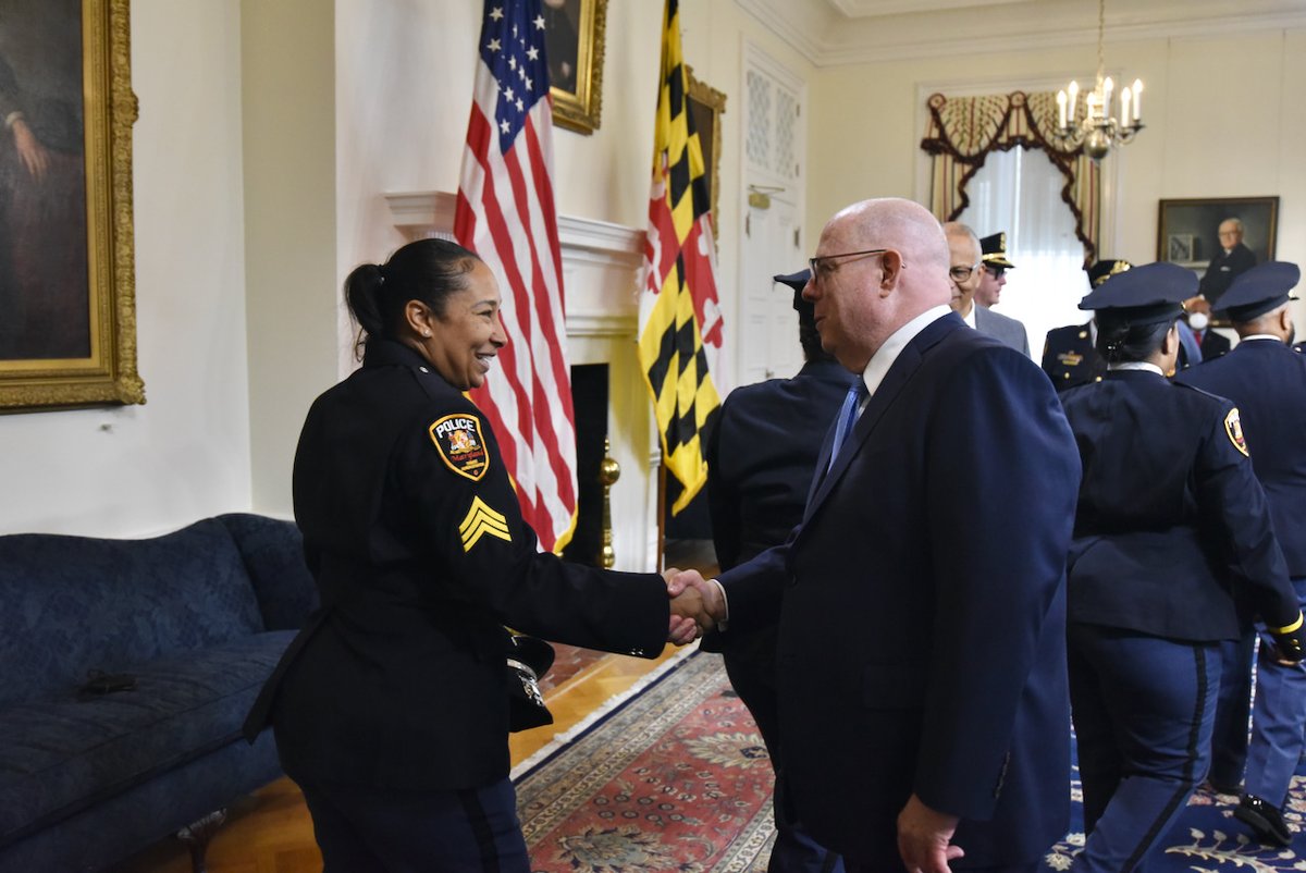 Governor Larry Hogan tweet media