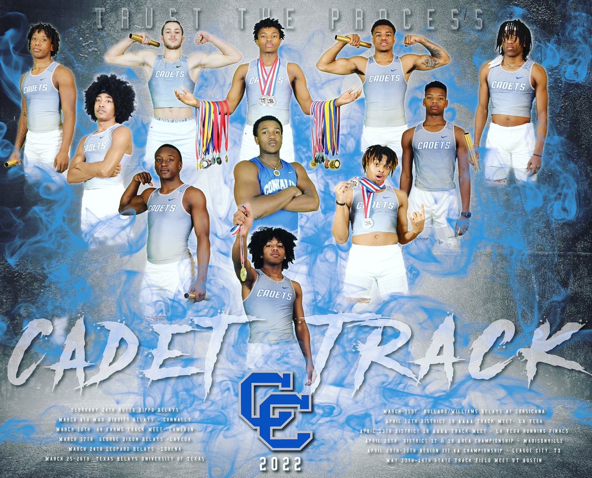 CCadetAthletics's tweet photo. Unfinished Business 2022 #txhstrack #cadetpride #wacotexas #ccyouknow #trackandfield #wacoconnally https://t.co/hgfo07UbXf