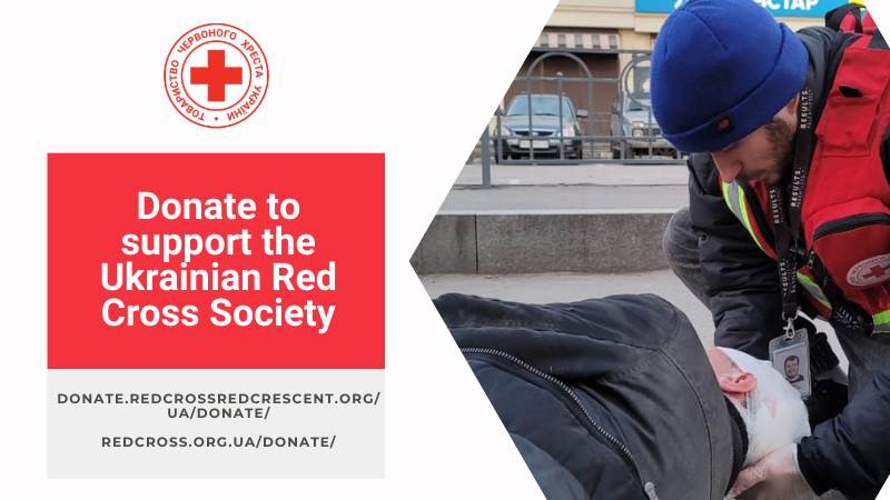 Donate to support the Ukrainian Red Cross and its work to help civilians in this difficult time for Ukraine! You can donate on ✅ URCS website: redcross.org.ua/donate/ ✅ iRaiser platform: donate.redcrossredcrescent.org/ua/donate/ 📢 Please share! #SupportUkraine #Ukraine #URCS #DonateUkraine