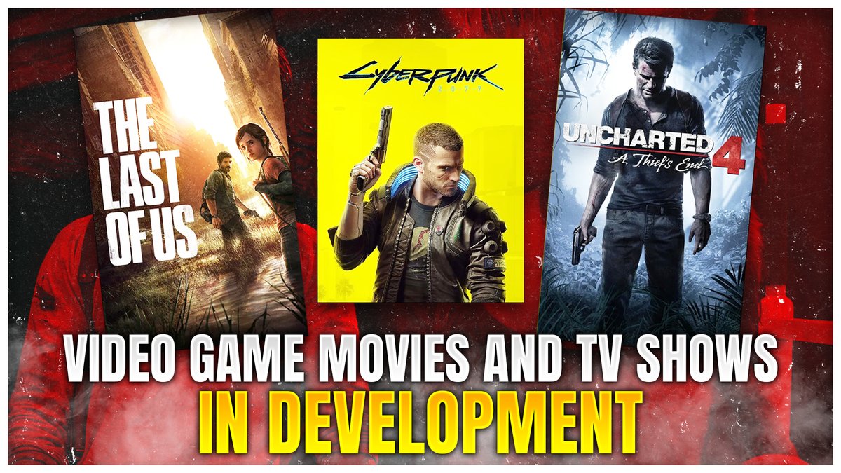 WeirdBeardYT's tweet photo. Uncharted has released, but what other video game movies and TV shows are in development right now? Here's a quick list of stuff I'm excited to see come to life outside of the game!

https://t.co/raBOLX7G4v https://t.co/CfK3YG0S7j