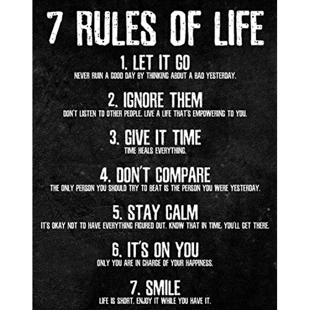 This was a nice reminder to me to be serious about my work but not take my work too seriously.
Each of the 7 had me thinking "how can I apply this today" and I felt my shoulders lift.

#HappyThursday #success #smile  #letitgo
