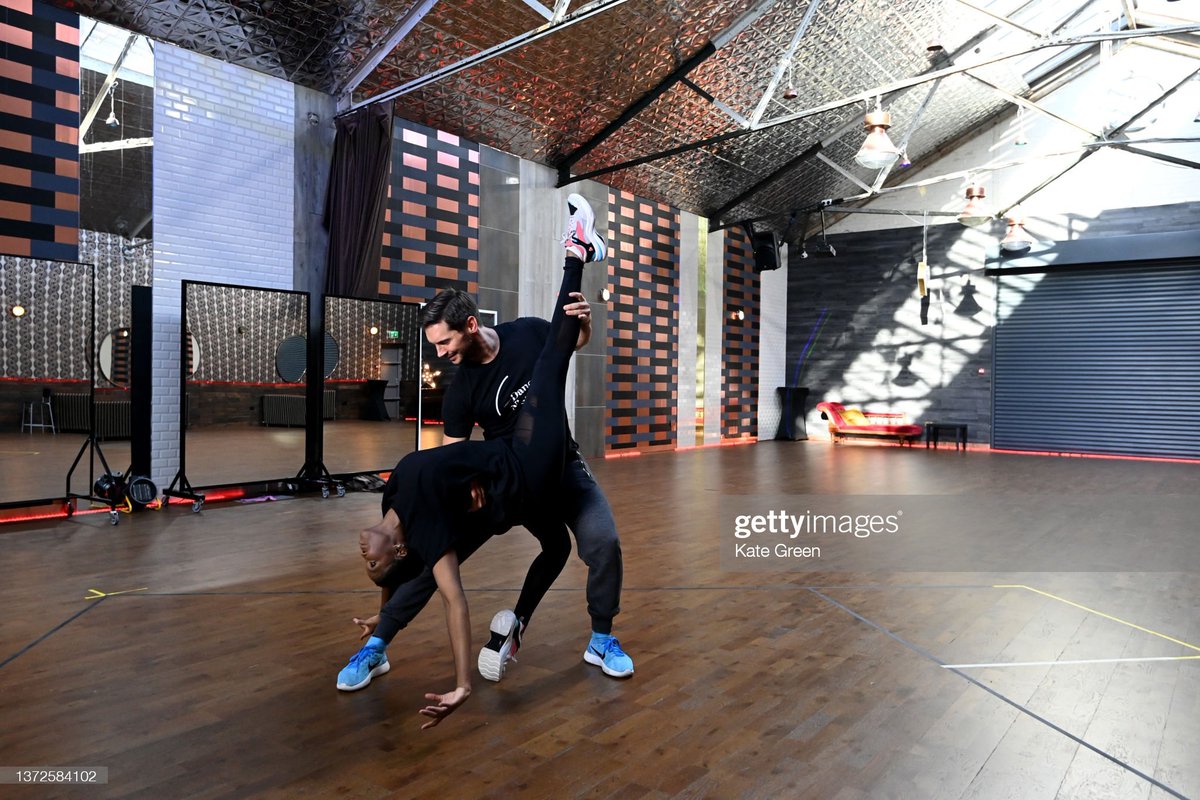 Lovely opportunity with Oti Mabuse today! 

Oti Mabuse takes part in rehearsals with her husband Marius Iepure ahead of her 'I Am Here' tour.

#OtiMabuse

Pic: Kate Green/<a href="/gettyvip/">Getty Images Entertainment</a>