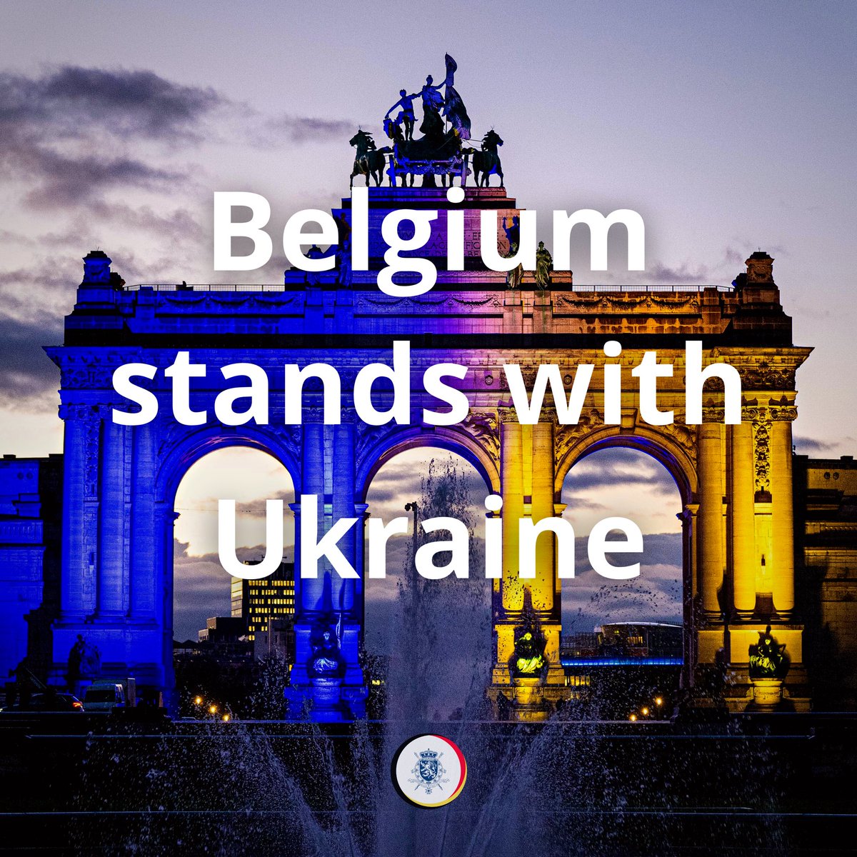 This was a dark day for peace, a dark day for Europe, and especially for the Ukrainian people.

Belgium expresses its unity and solidarity with #Ukraine and its people, and our thoughts are with the victims and their loved ones.

⬇️🧵 Read more in this #StandWithUkraine thread.