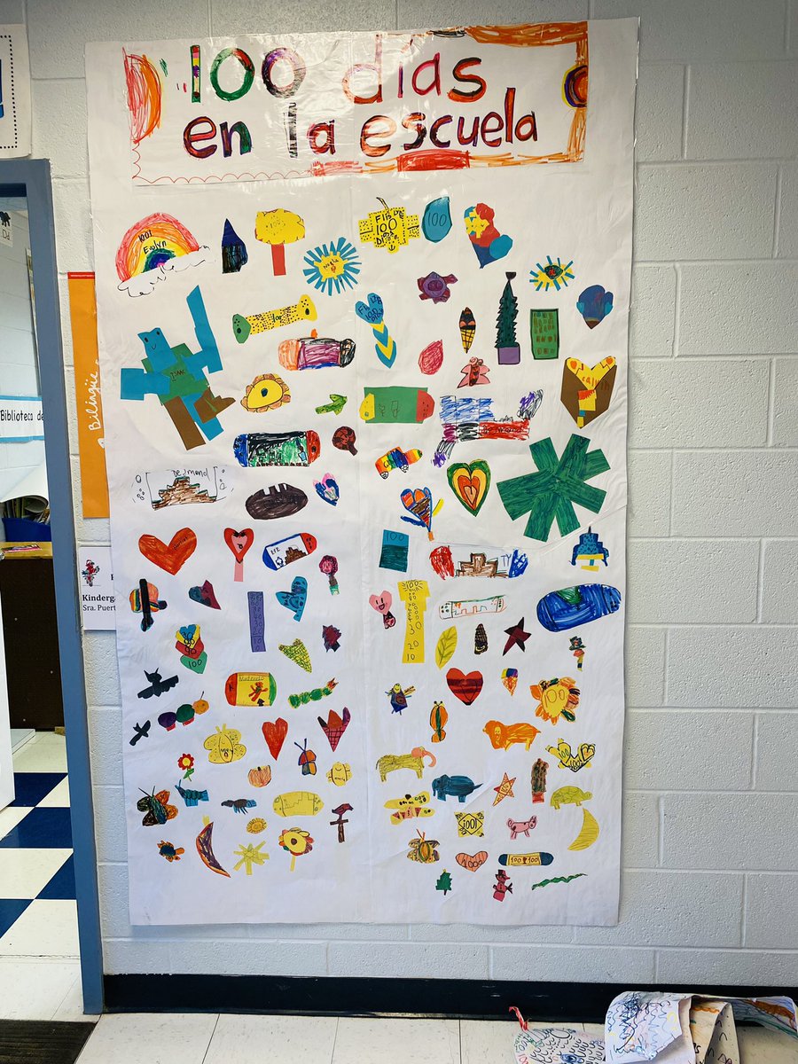 TweetyPuerto's tweet photo. Disfrutamos celebrando 100 días en la escuela. https://t.co/yS5RzuGw06