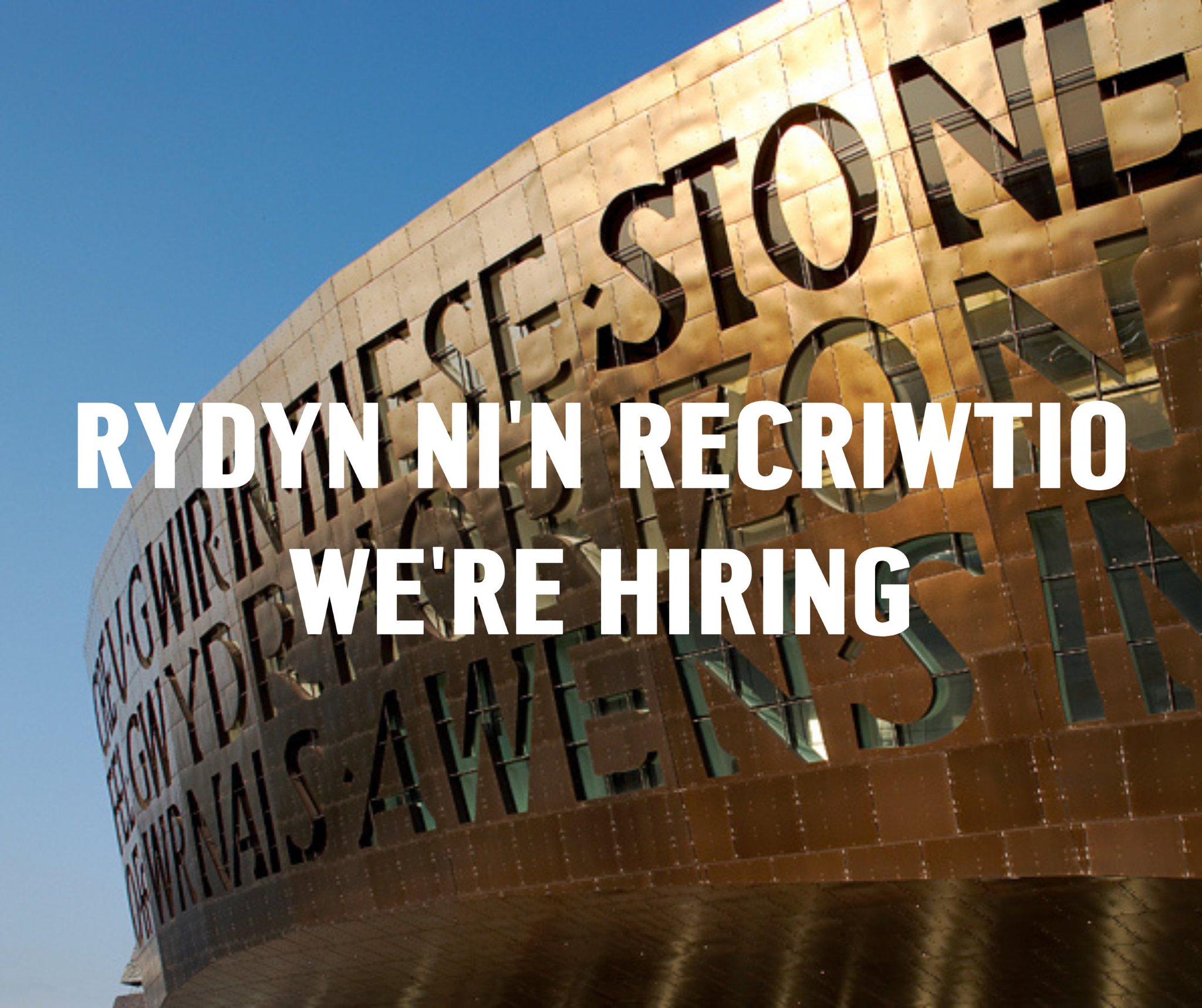 Wales Millennium Centre on Twitter "Our technical team are recruiting