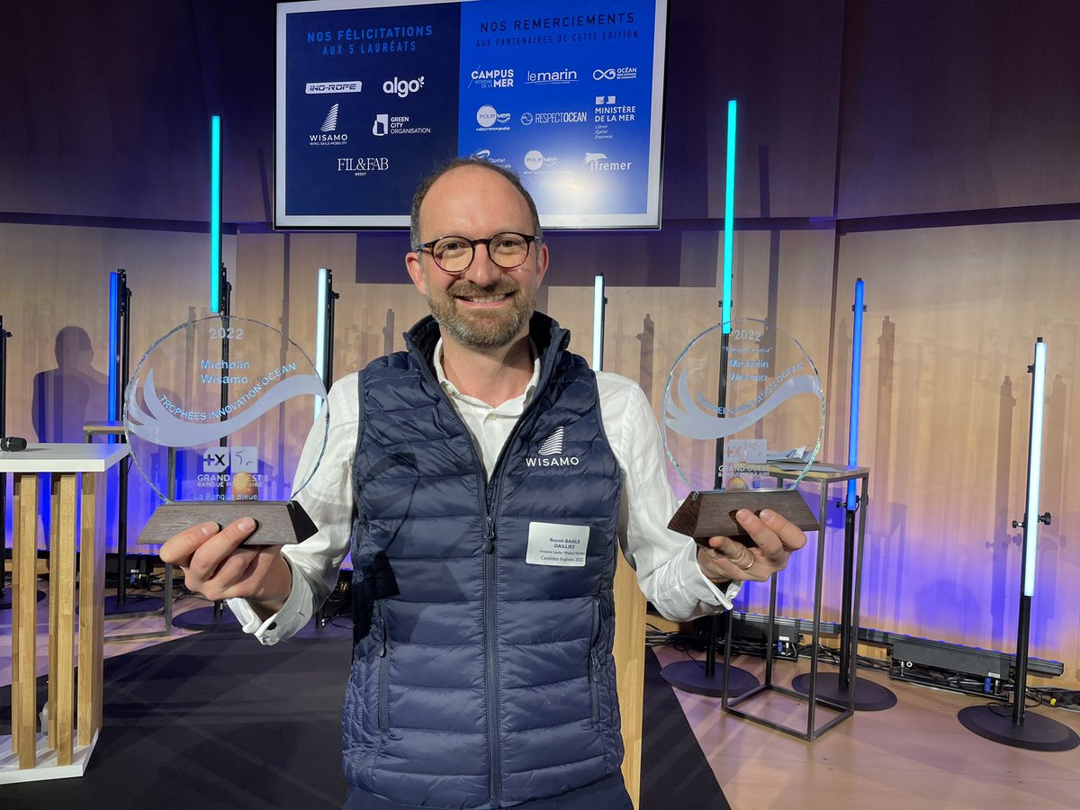 ❤️ 𝐏𝐑𝐈𝐗 𝐂𝐎𝐔𝐏 𝐃𝐄 𝐂𝐎𝐄𝐔𝐑 🏆

Double consécration pour Wisamo du groupe <a href="/Michelin/">Michelin</a> qui remporte le « Prix Coup de cœur du Public » ! 👏

#TIO #TIO2022