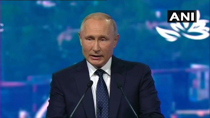 ANI's tweet photo. Russian Prez Vladimir Putin had a telephone conversation with India's PM Narendra Modi. While discussing the situation around Ukraine, Putin outlined fundamental assessments of Kiev's aggressive actions against civilian population of Donbass...: Russian embassy

(File pics) https://t.co/s3hsfPUB8A