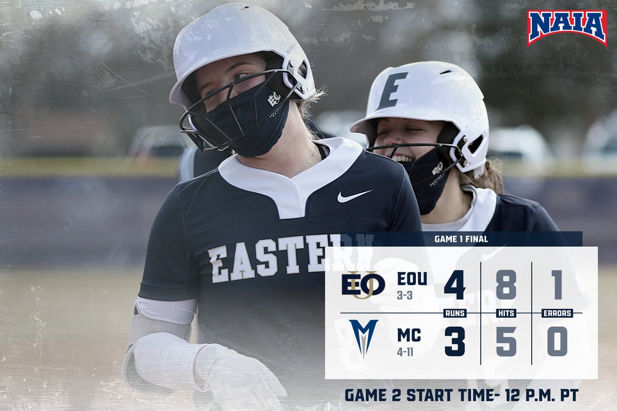 G1 FINAL | EOU- 4, MC- 3

Kayla Berg smacks her second HR of the season as EOU takes the opener against the Oaks! Stallings w/ the W inside the circle!

#MountUp #EOUsb