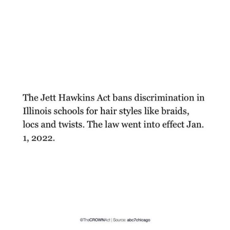 Another <a href="/thecrownact/">The CROWN Act</a> testimony from 4-year-old Jett Hawkins who was sent home for his braided style. #freethehair