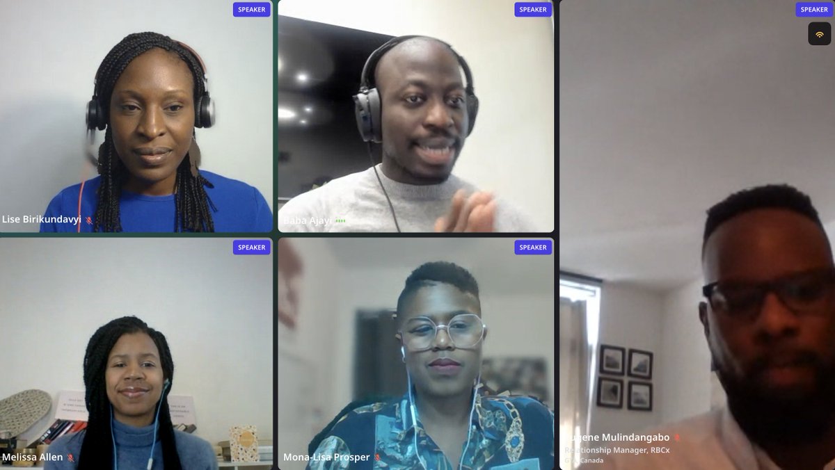 dmzhq's tweet photo. ➡️ @moneytalksmel, @monalisaprosper, @LBirikundavyi, Baba Ajayi & Eugene Mulindangabo are discussing the future of black capital. How can we change the huge funding gap when it comes to black-led startups and businesses?
#DMZBISummit https://t.co/stDWm3ERxG