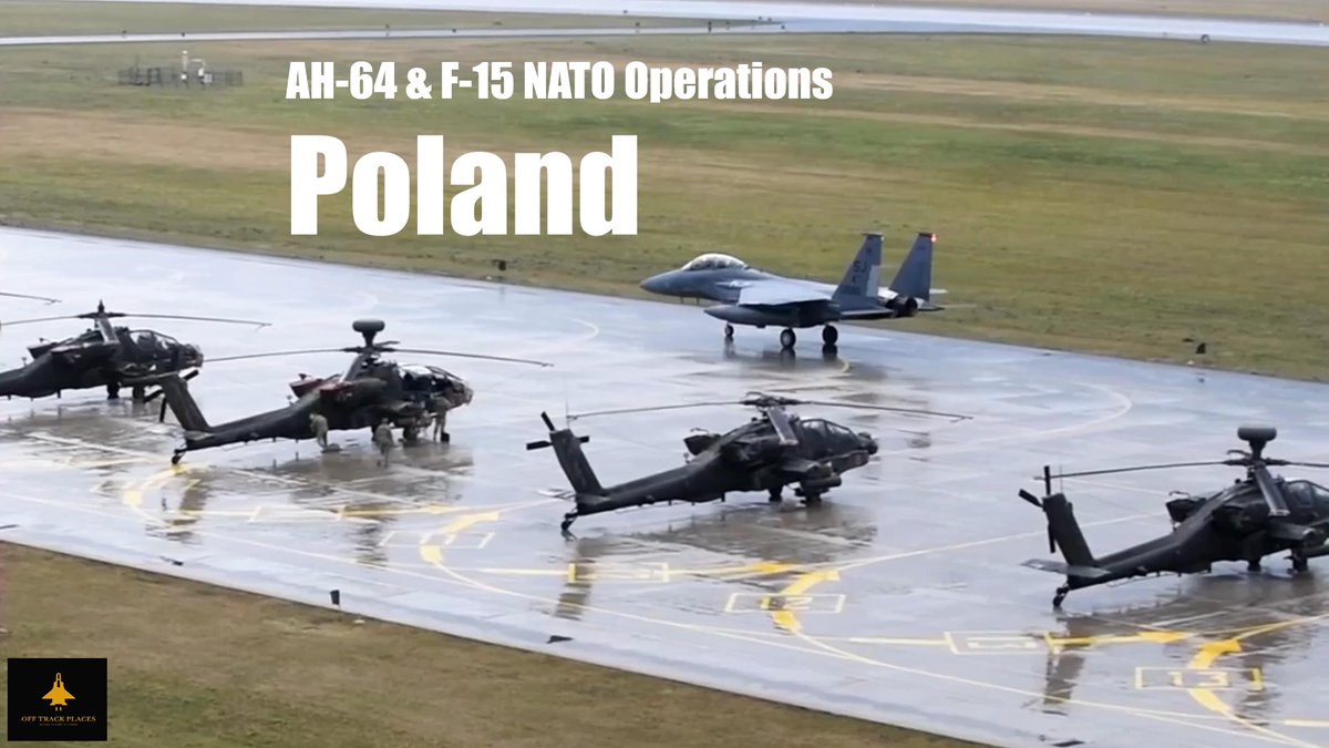markWeb69983498's tweet photo. https://t.co/RyFxQIUJBo
AH-64 &amp; F-15 NATO Operations - Łask Air Base - Poland https://t.co/lOL5lwIQtv