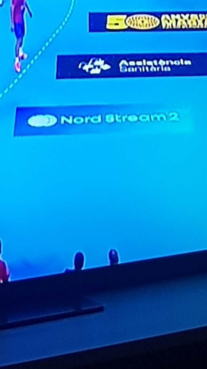 imo671's tweet image. Publicitat de Nord Stream 2 al Fcb-Verzsprem. Sense comentaris...