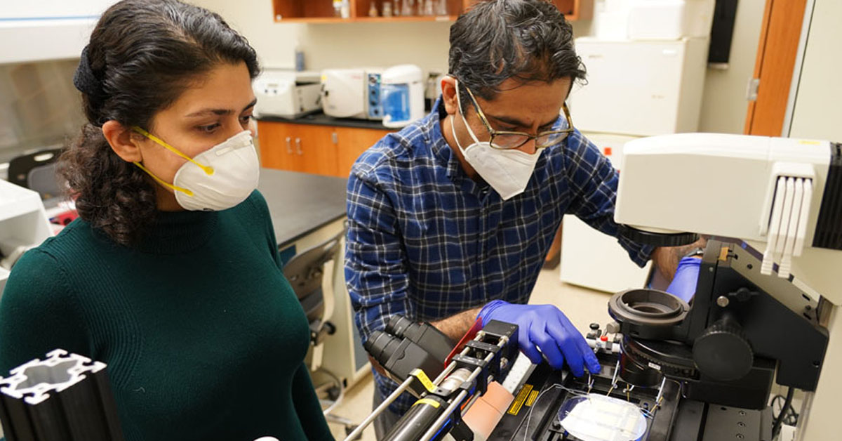 Purdue Engineering (@purdueengineers) on Twitter photo Congrats to <a href="/PurduEngFaculty/">Purdue Engineering Faculty</a> Arezoo Ardekani, Mohit Verma, Mahdi Hosseini & Alina Alexeenko for receiving funding from the American Rescue Plan for new & innovative response approaches to the pandemic! bit.ly/arp-funding Congrats to <a href="/PurduEngFaculty/">Purdue Engineering Faculty</a> Arezoo Ardekani, Mohit Verma, Mahdi Hosseini & Alina Alexeenko for receiving funding from the American Rescue Plan for new & innovative response approaches to the pandemic! bit.ly/arp-funding