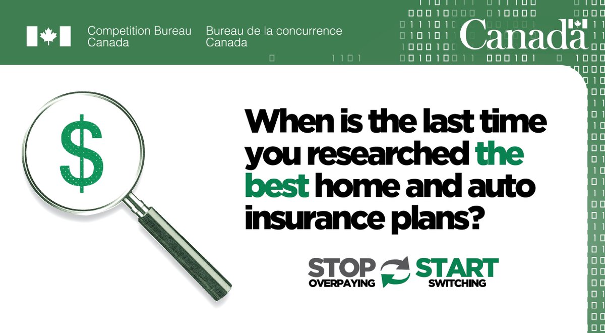 CompBureau's tweet photo. You probably shopped around when you signed on with your insurance provider, but when was the last time you compared rates?
You could be paying more than you need to. This #SwitchWeek, shop around and see if you can get a better deal.
Get started here: https://t.co/RkDk8pCHIq https://t.co/IrOFzlBHVB