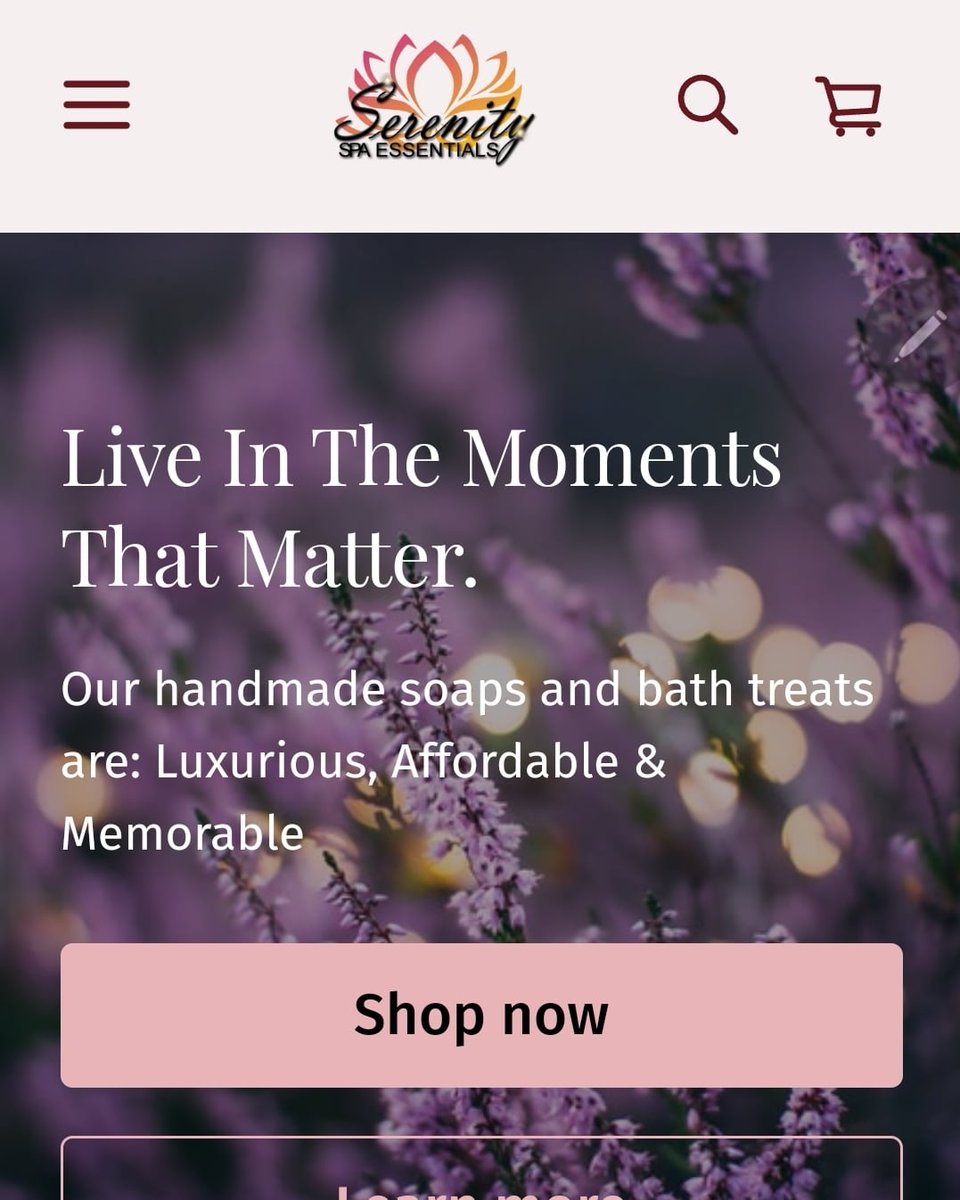 S_SpaEssentials's tweet image. Bookmark and visit our new website.🥰
The first 10 customers will receive a free 🎁 💝 gift. 
#shopping 
#gift 
#handmade 
#beauty
#ad

serenityspaessentials.com