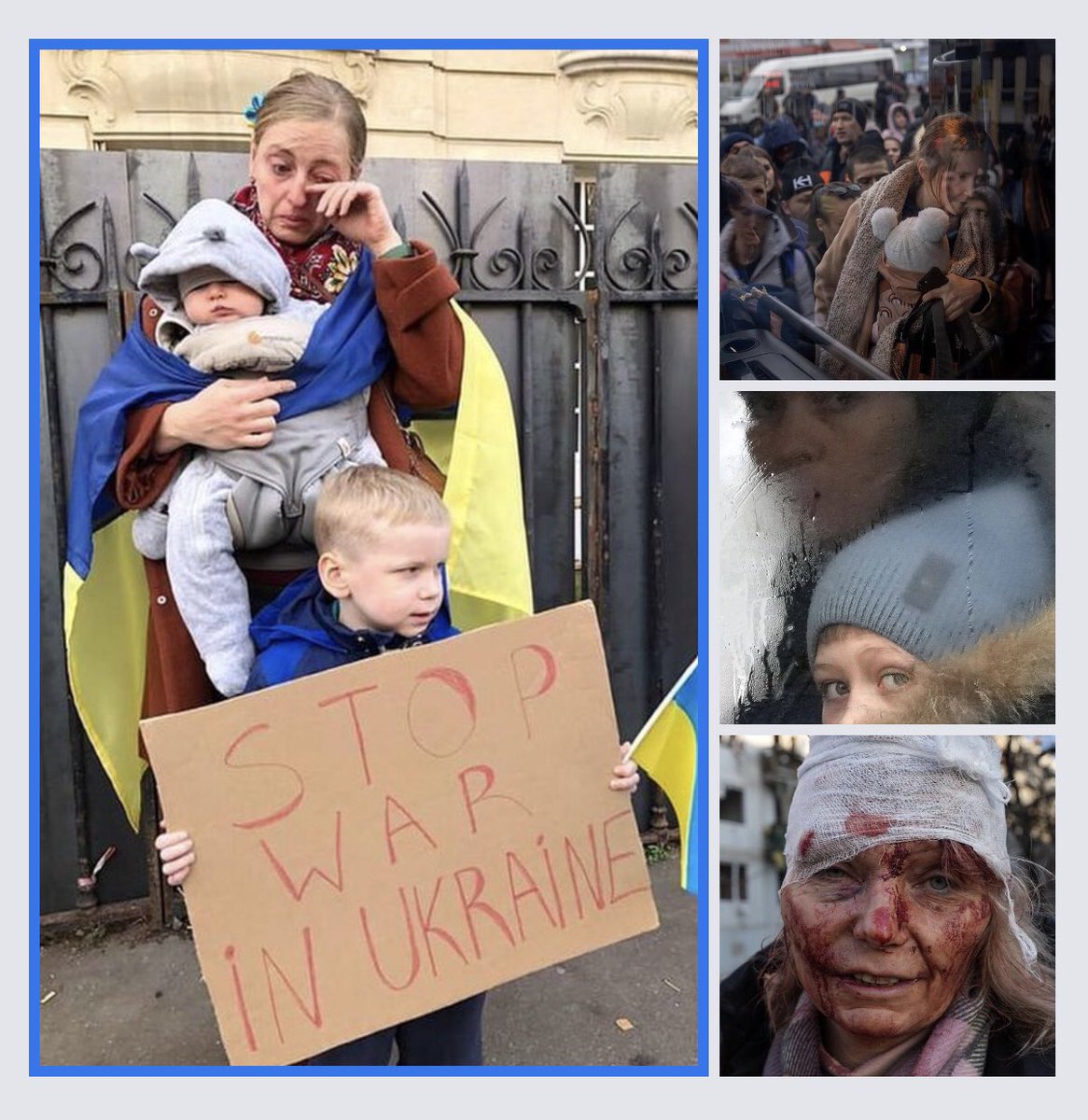 Hiç bir savaş kabul edilemez! #Ukraina