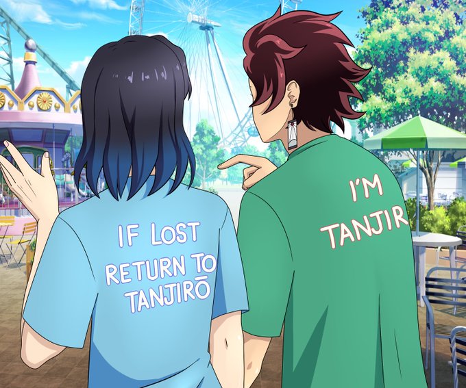 ScardyaさんがTwitterに投稿した竈門炭治郎(鬼滅の刃)のイラスト。