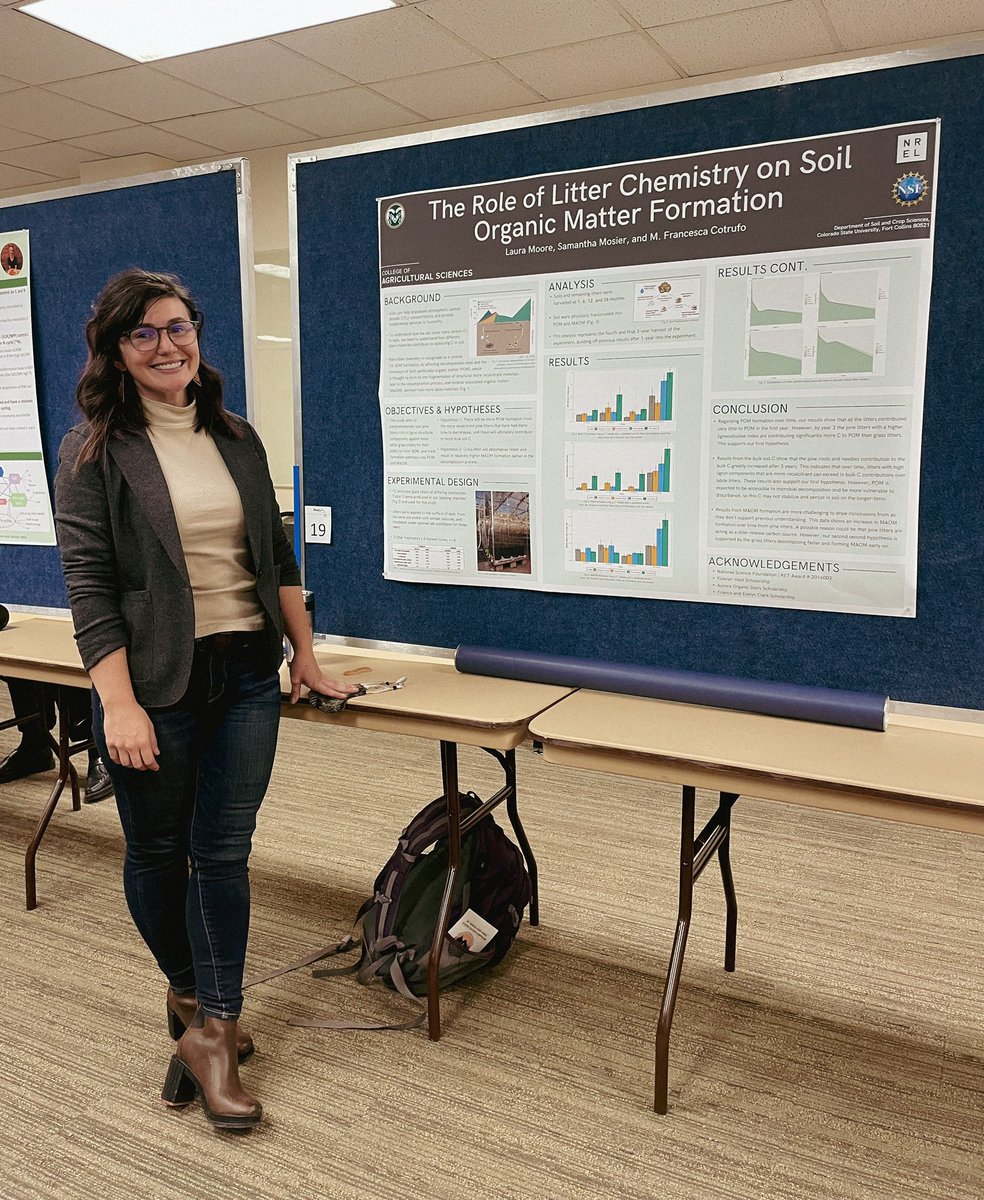soil_laura's tweet photo. Presenting my research at @CSU_FRSES! https://t.co/0PZdjt4zEO