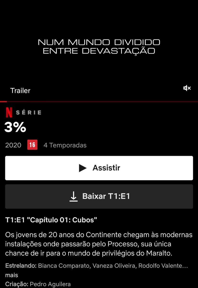 PretaDorameira's tweet image. Séries nacionais da Netflix que eu já vi e recomendo! 

Sendo #3PercentNetflix é uma das melhores séries que eu já vi! #NinguemTaOlhando é uma comédia espirituosa e #BomdiaVeronica é para os fortes pois é muito pesada!